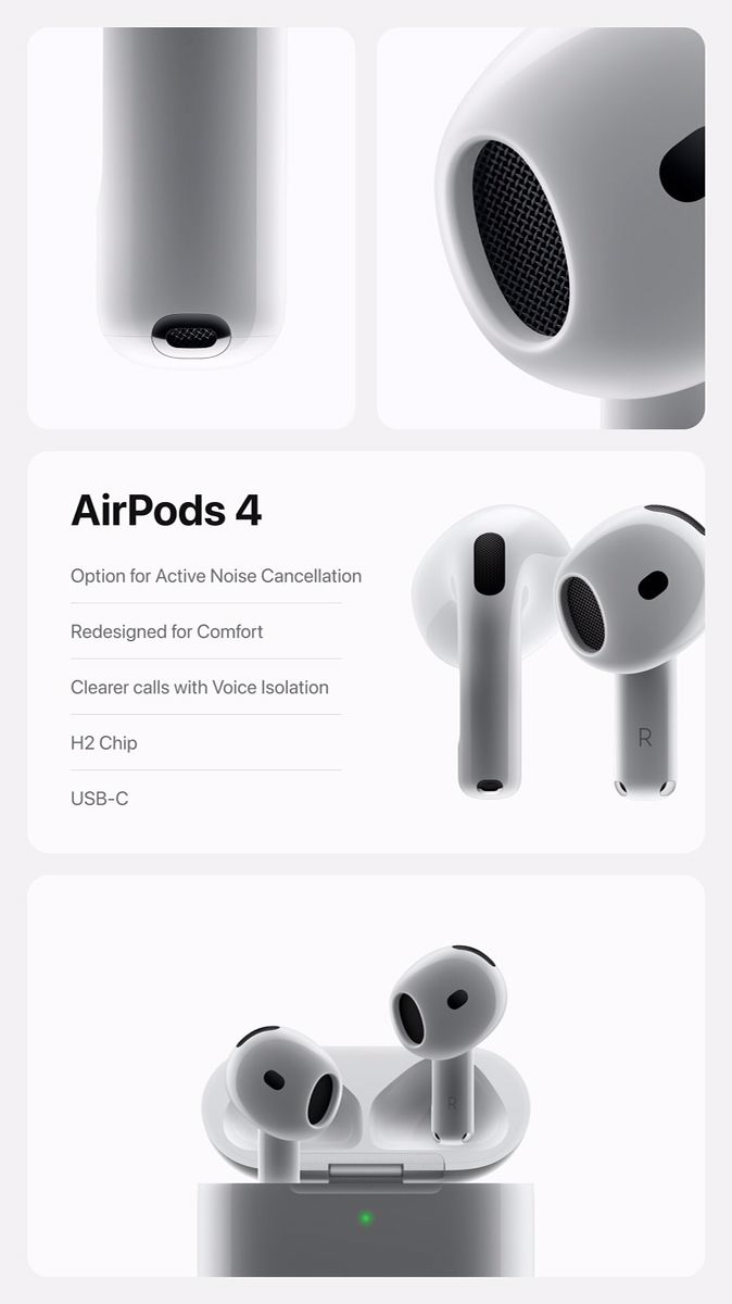 Airpods 4 With ANC
